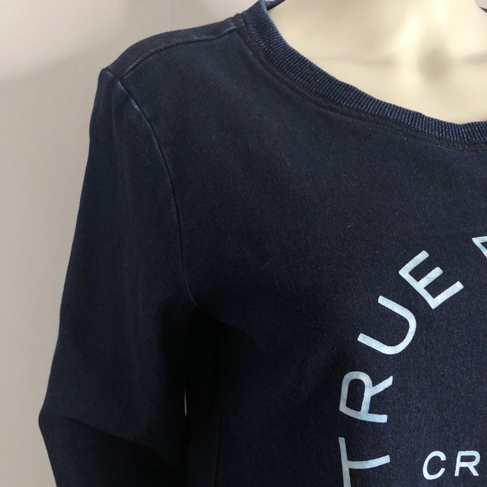 True Religion Sweatshirt Pullover Logo Small - Picture 5 of 12